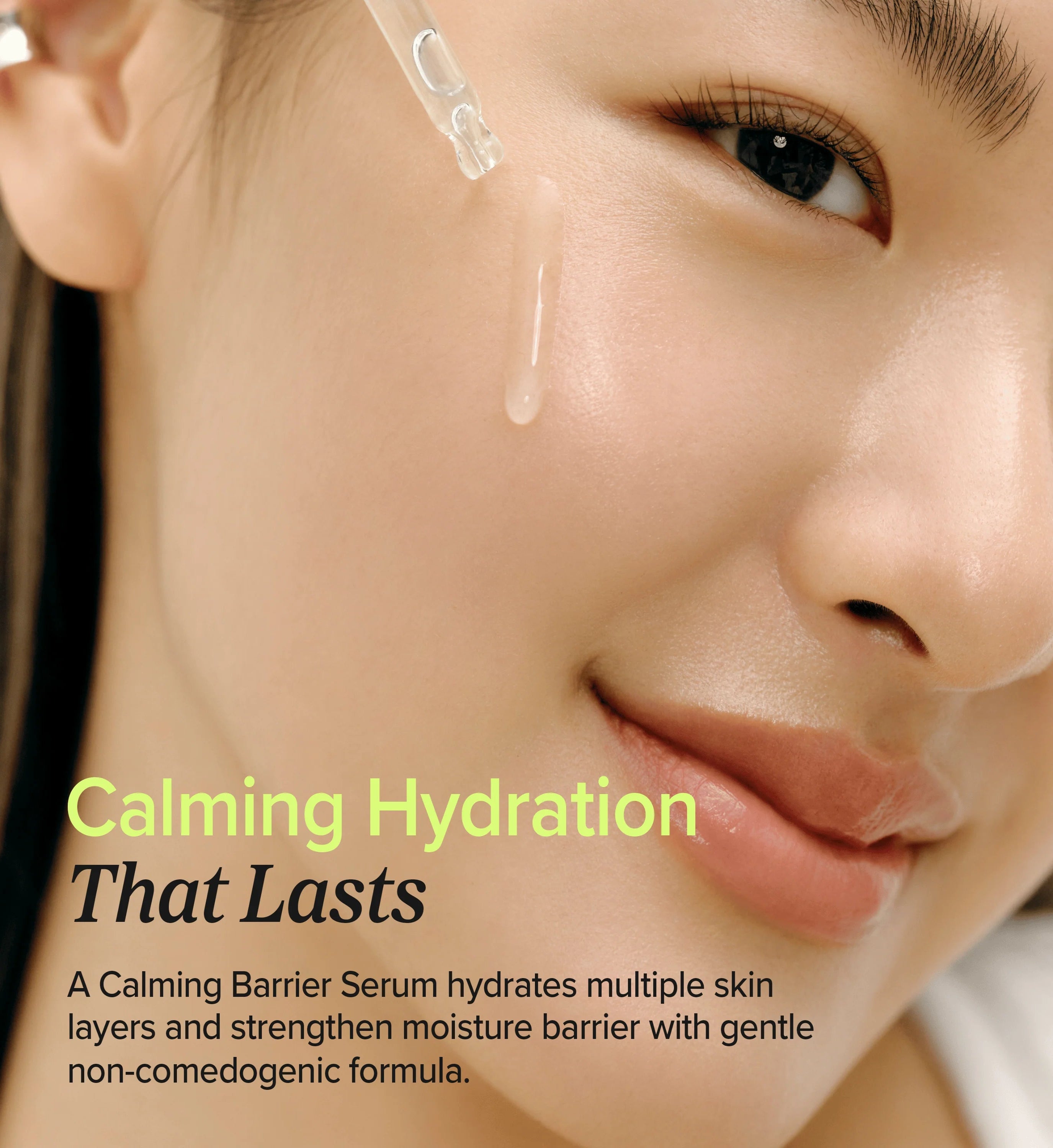Calming Barrier  Serum : Green tea + Panthenol 60ml