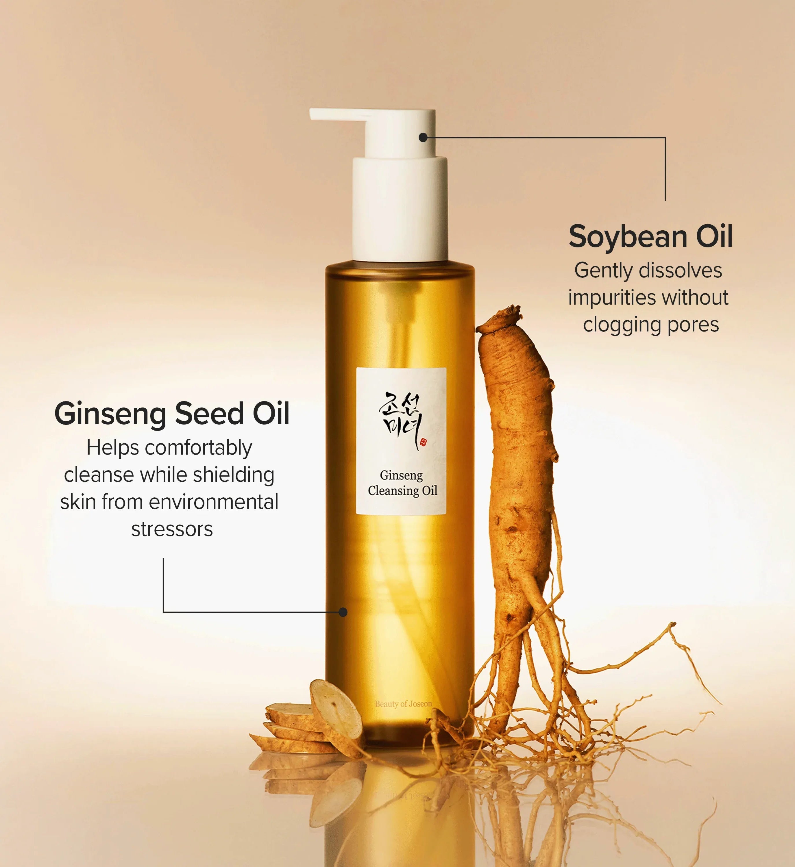 Ginseng Cleansing Oil 210ml