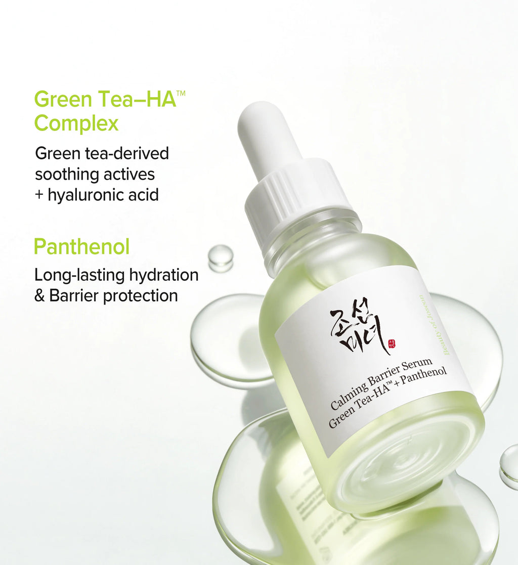Calming Barrier  Serum : Green tea + Panthenol 60ml