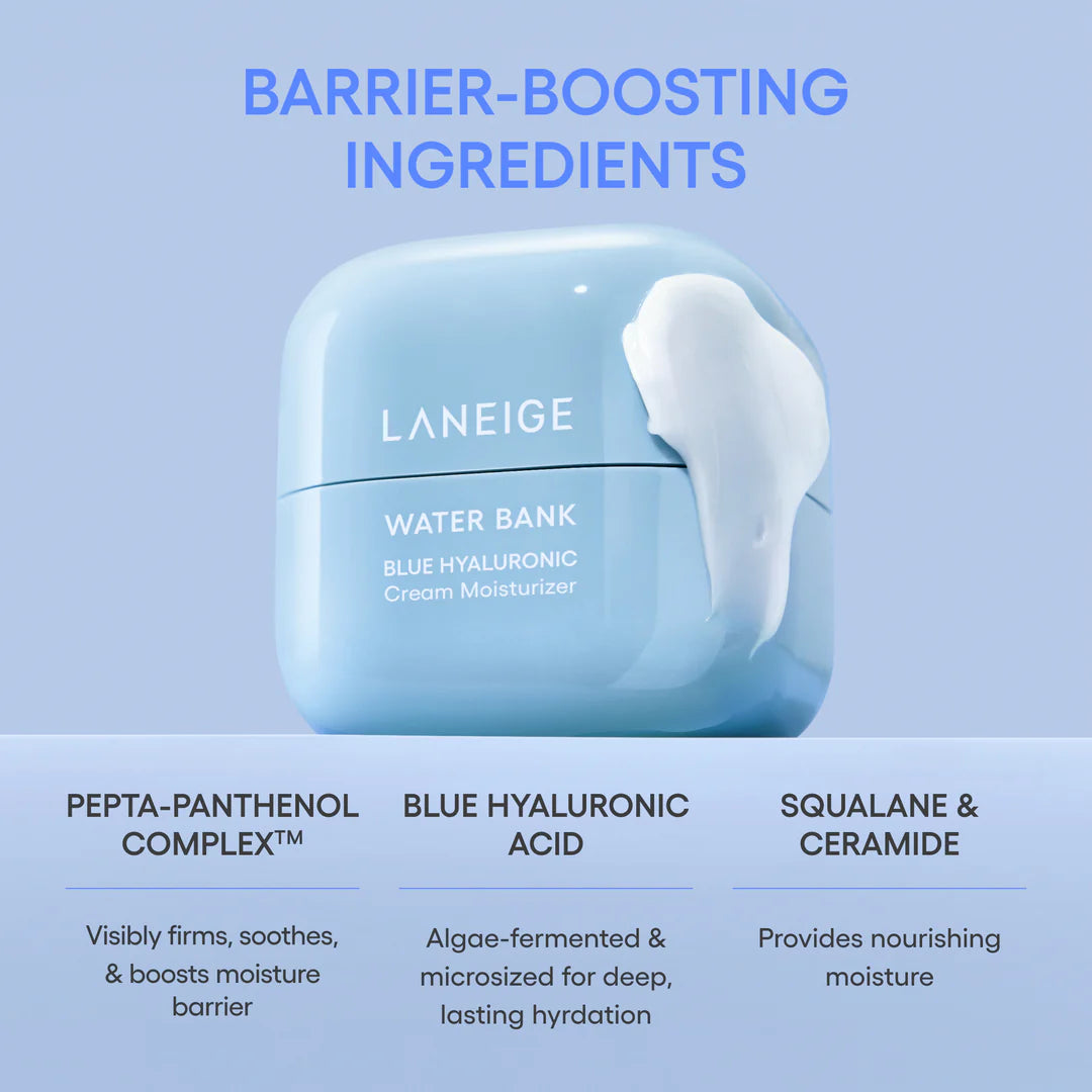 Water Bank Blue Hyaluronic Acid Cream Moisturiser 50ml